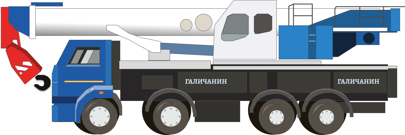 Аренда автокрана Галичанин КС-65713-1 в Брянске